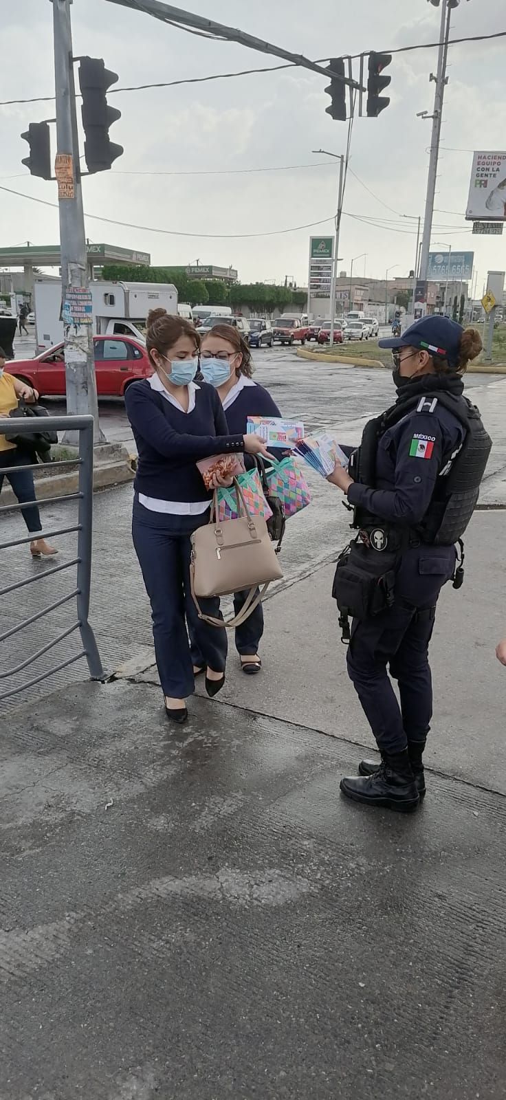 Policía de Chimalhuacán impulsa la proximidad social