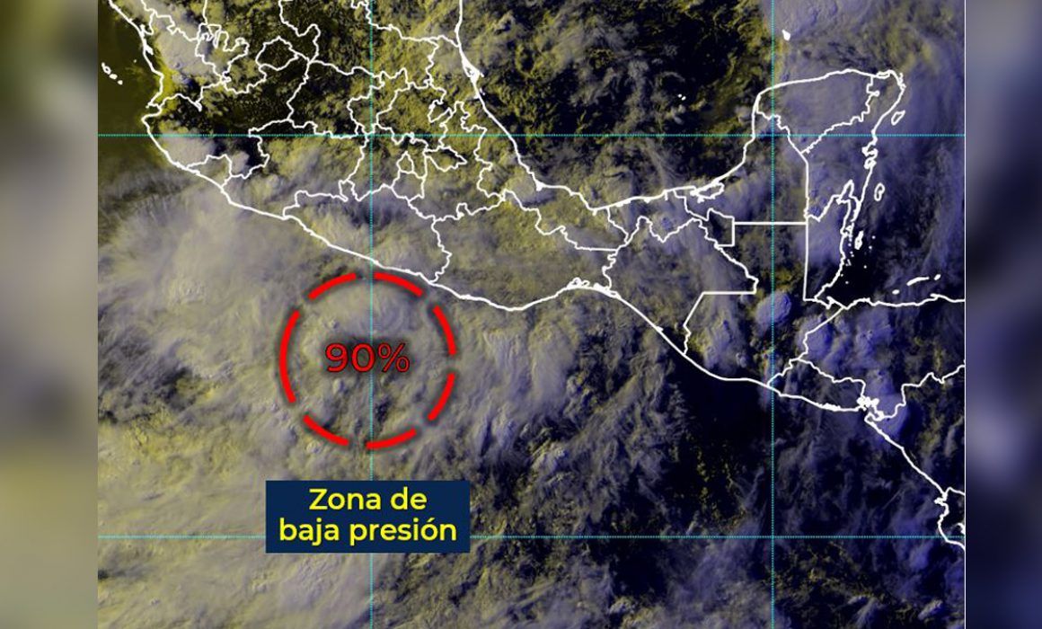 Inminente ciclón está a 270 kilómetros al sur de Acapulco 