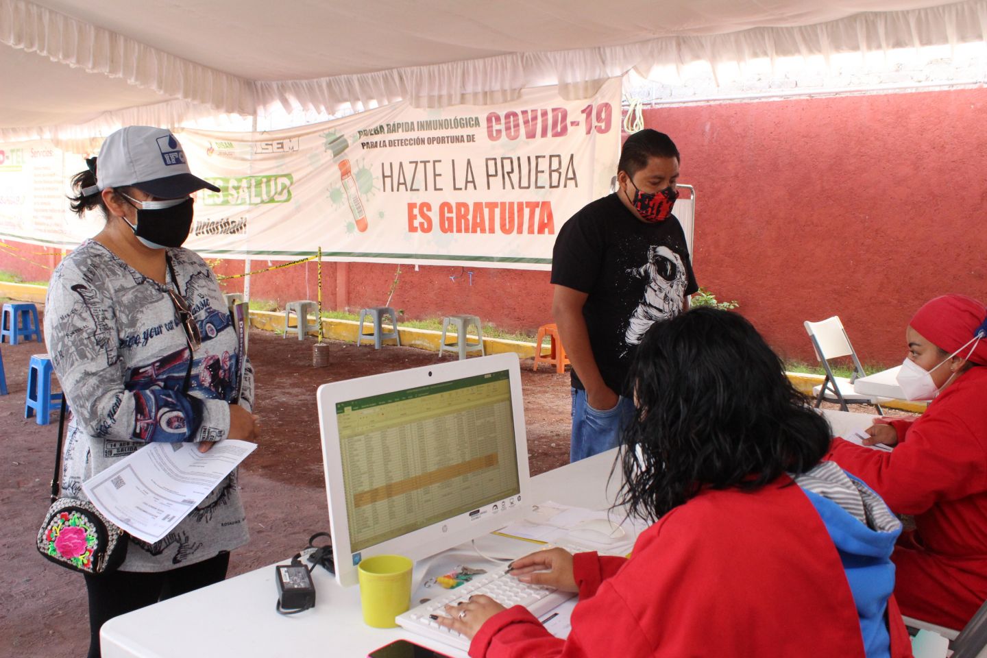 
En Chimalhuacan reforzamos programa de pruebas rápidas gratuitas para detectar COVID-19
