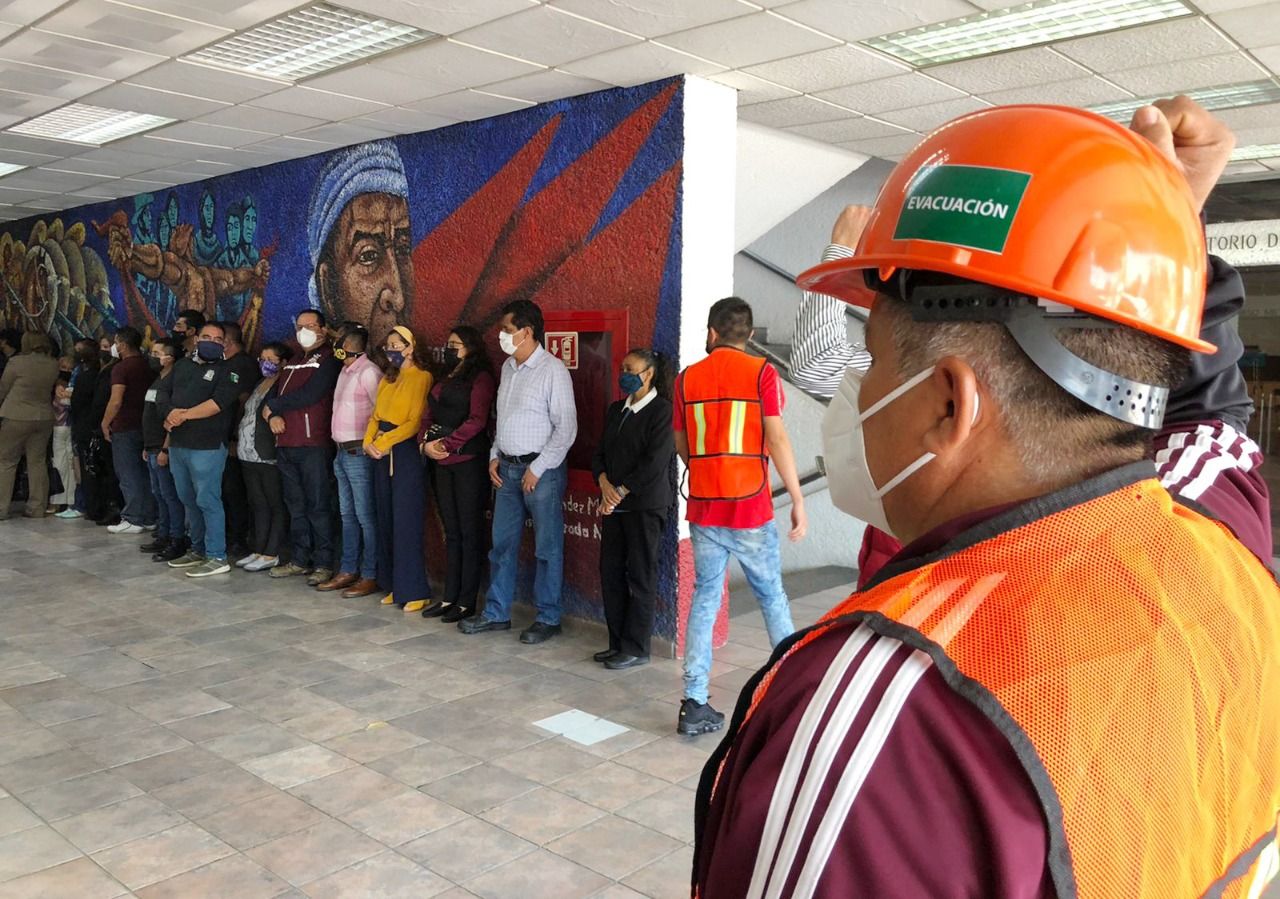 #Participa Ecatepec en #macrosimulacro nacional; se #activan todas las alertas #sísmicas del municipio mexiquense 