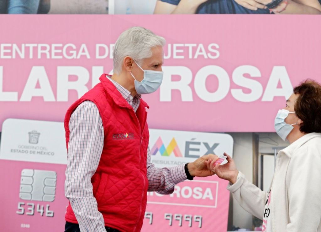 Alfredo del Mazo indica que programas como el Salario Rosa y el avance en estrategia de vacunación permite reactivar la economía en el Estado de México