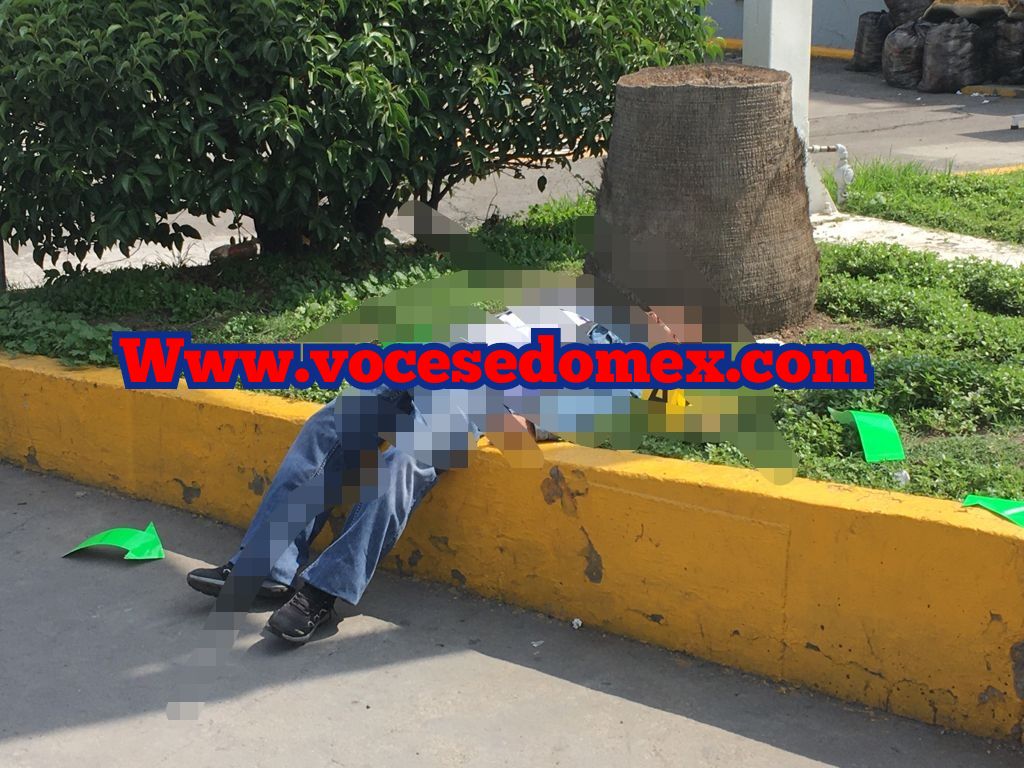 Sujetos en moto ejecutan a hombre en Ecatepec le dan tres disparos en su cabeza 