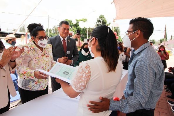 Se realizan en San Joaquín Texcoco 27 
Bodas colectivas y 17 registros de nacimientos
