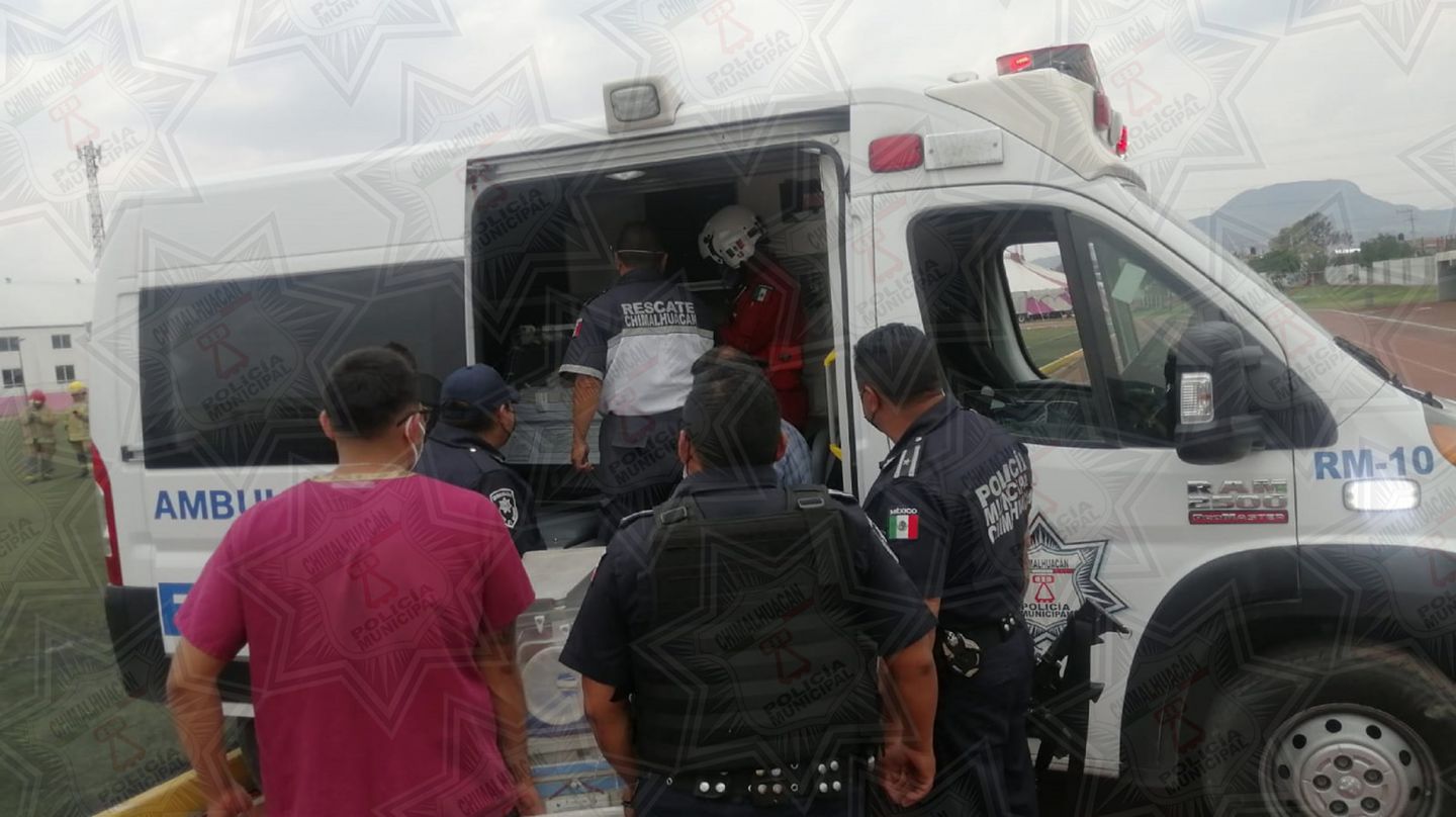 Relámpagos Edoméx y Rescate 
Chimalhuacán auxilian a Recién Nacido
