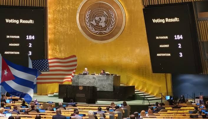 El mundo insiste en detener el embargo de USA hacia Cuba 