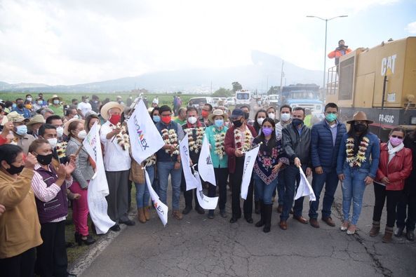 Trabaja Gem en mejoramiento 
del acceso principal a Jocotitlán
