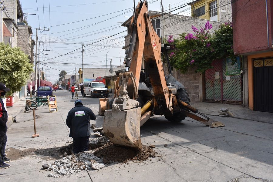 ODAPAS Chimalhuacán refuerza trabajos de rehabilitación de sistemas hidráulicos