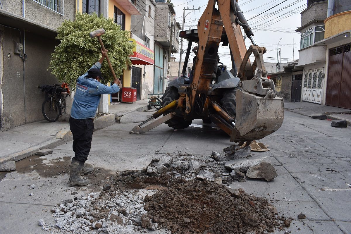 #El ODAPAS Chimalhuacán refuerza trabajos de rehabilitación de sistemas hidráulicos