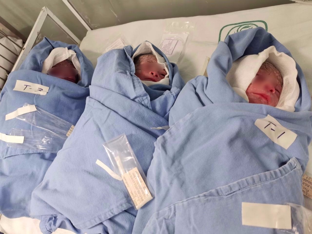 Registra HGR del IMSS en Orizaba primer nacimiento de trillizas del año
