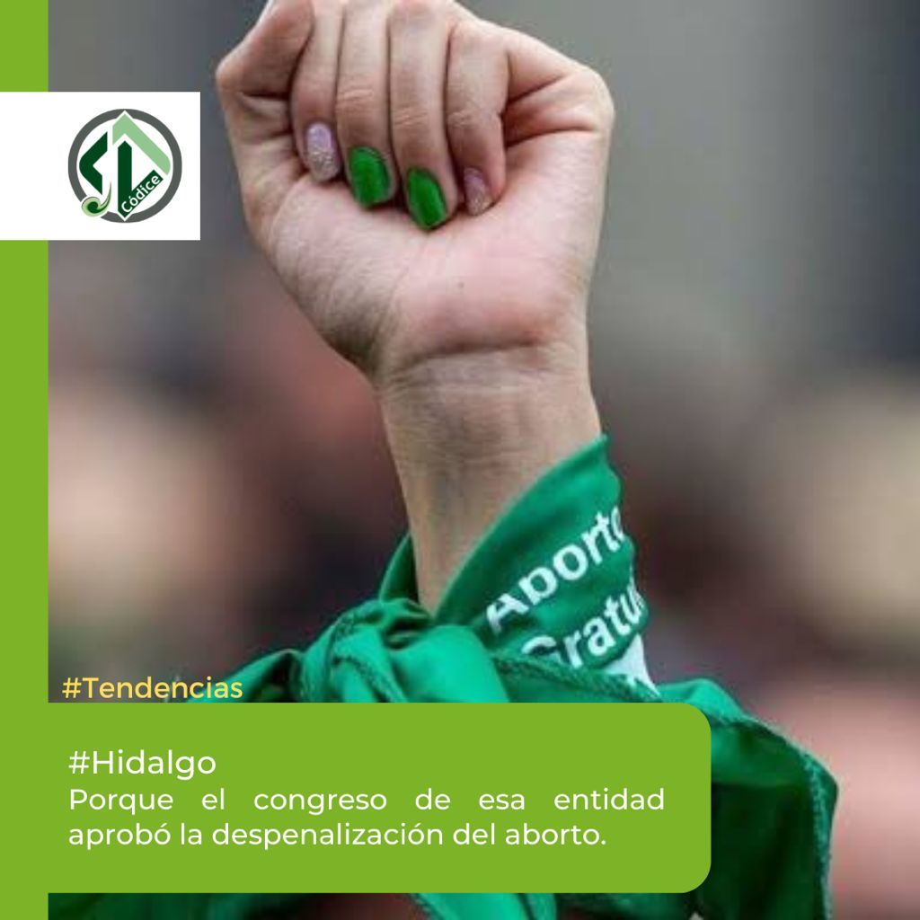 En Hidalgo despenalizan el aborto y en Michoacán mañana vence iniciativa
