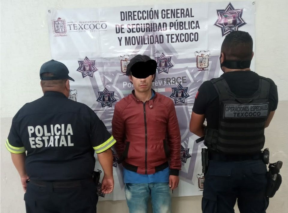 Operativo por la paz asegura a narco menudista en Texcoco
