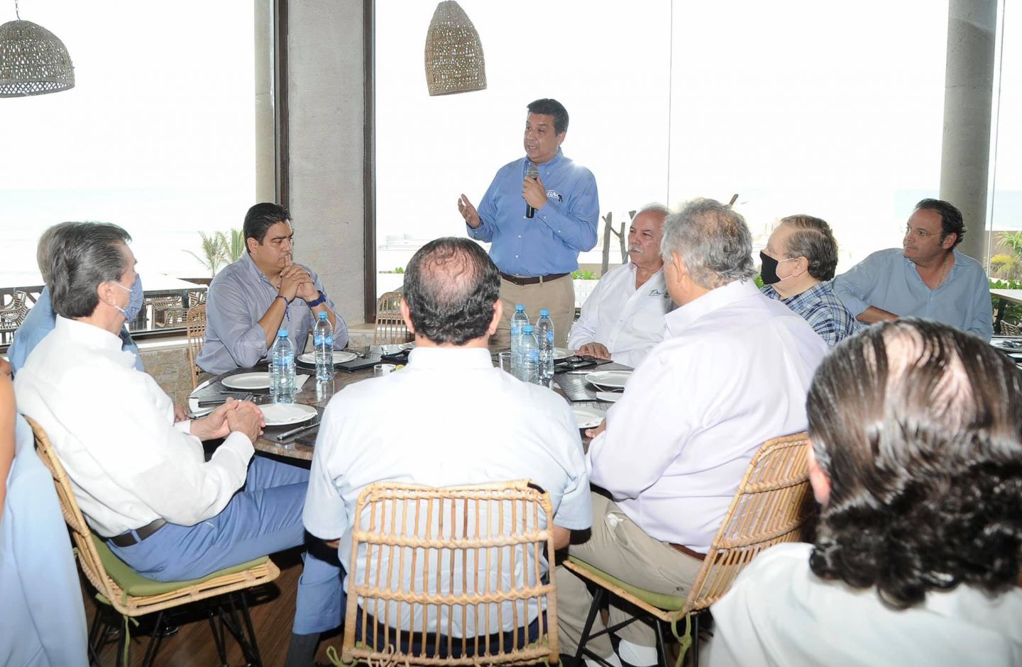 Presenta Gobernador Francisco Cabeza de Vaca el proyecto de la Carretera TAM- Bajío a empresarios del sur de Tamaulipas.