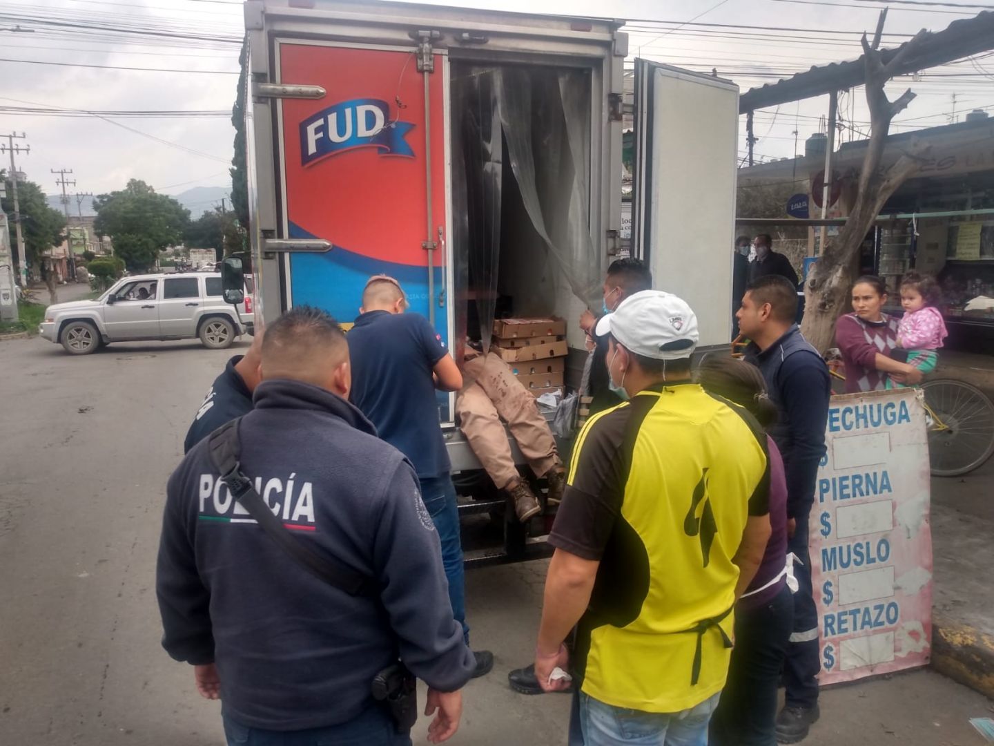 #En Ecatepec le disparan en la cabeza a un repartidor de alimentos en asalto