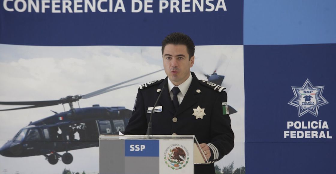Detienen a Luis Cárdenas Palomino, ex mando de la Policía Federal
