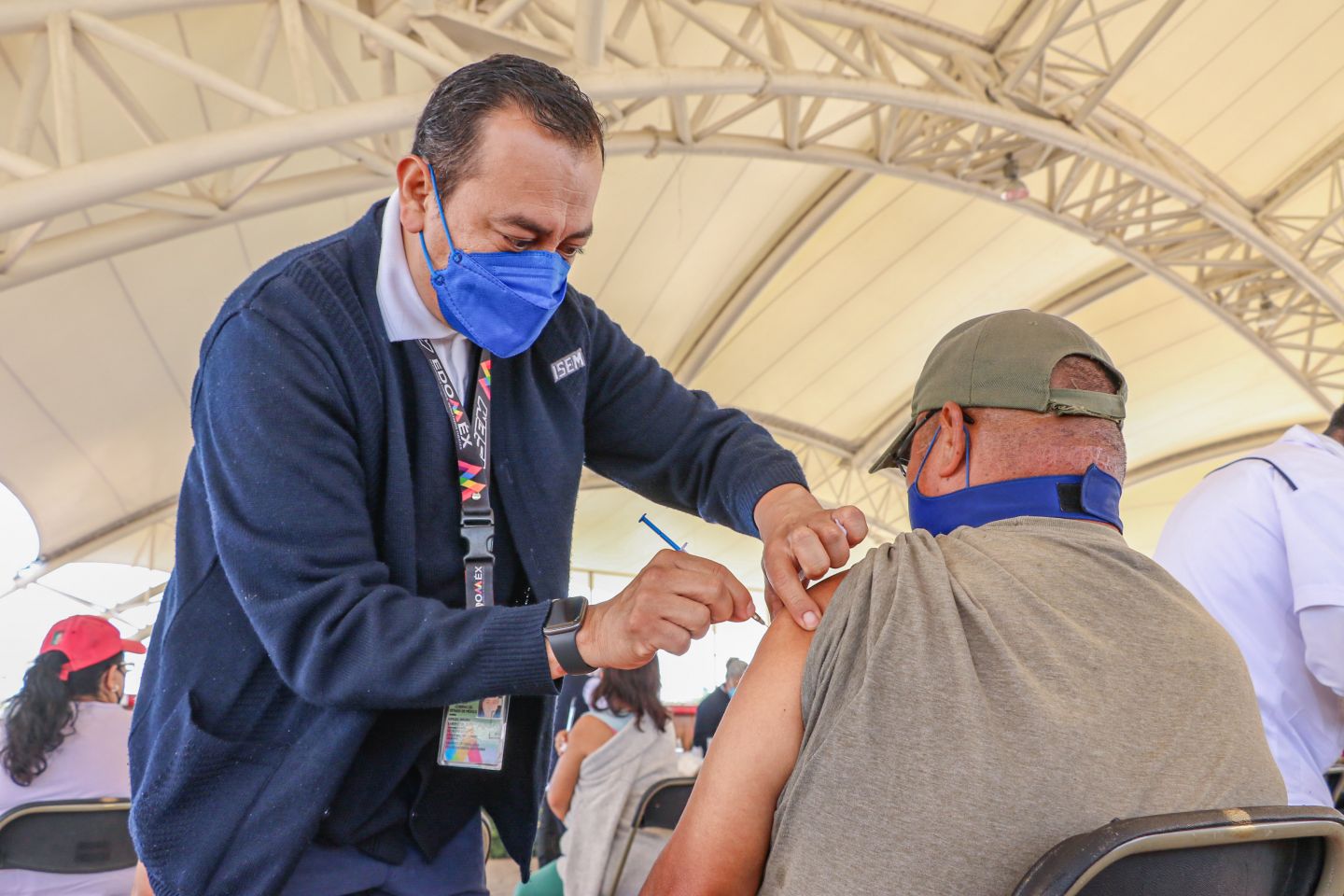 Inicia vacunación contra COVID-19 para adultos de 40 a 49 años de Chimalhuacán