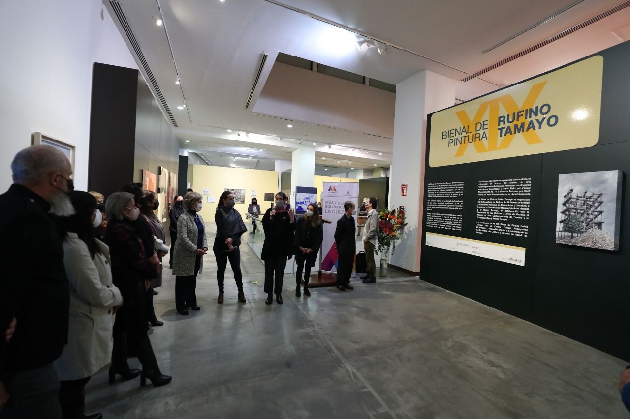 Inauguran XIX Bienal de Pintura ’Rufino Tamayo’ en el Centro Cultural Mexiquense Bicentenario 