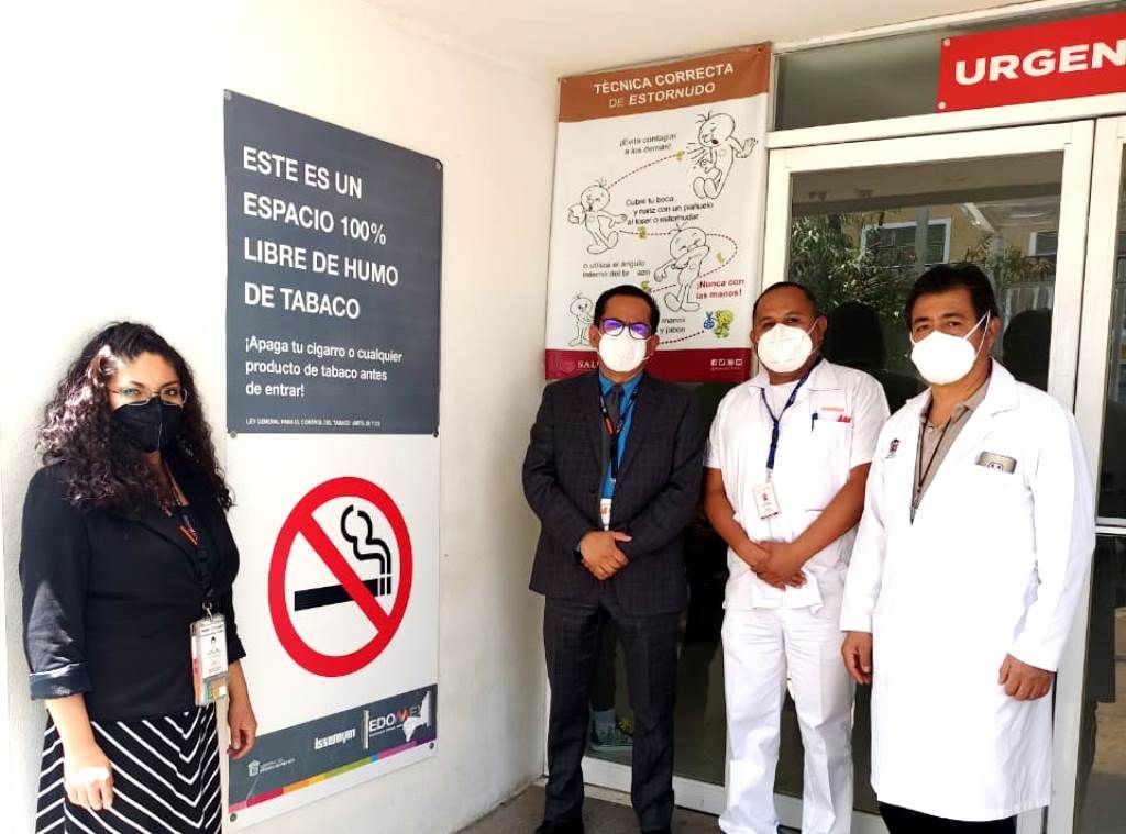 El ISSEMyM logra nueva certificación ’Libre de Humo de Tabaco’