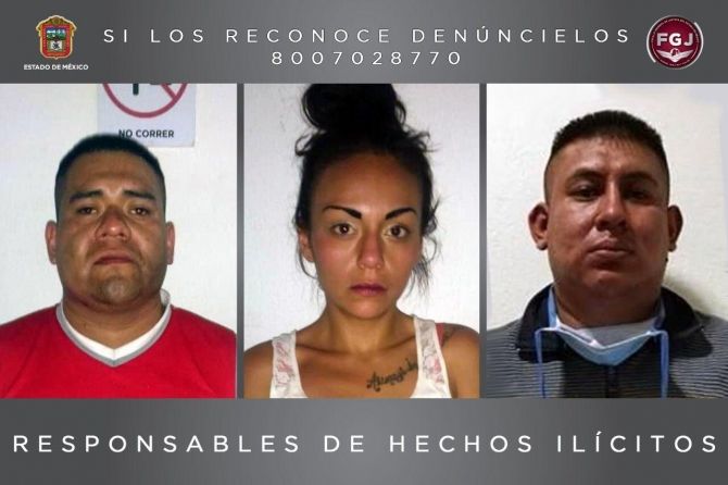 En Tlalnepantla sentencian a 22 y 17 años de cárcel a tripleta de delincuentes por presunto robo de vehículo