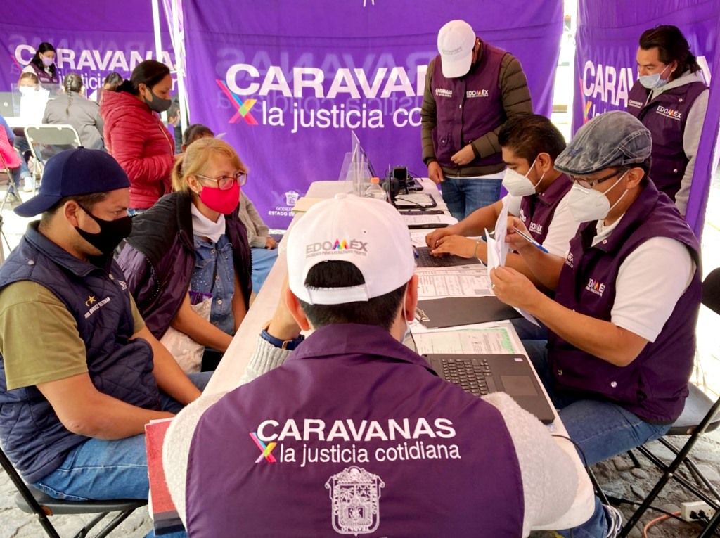 El Edoméx suma más de 32 mil personas beneficiadas con Caravanas por la Justicia Cotidiana
