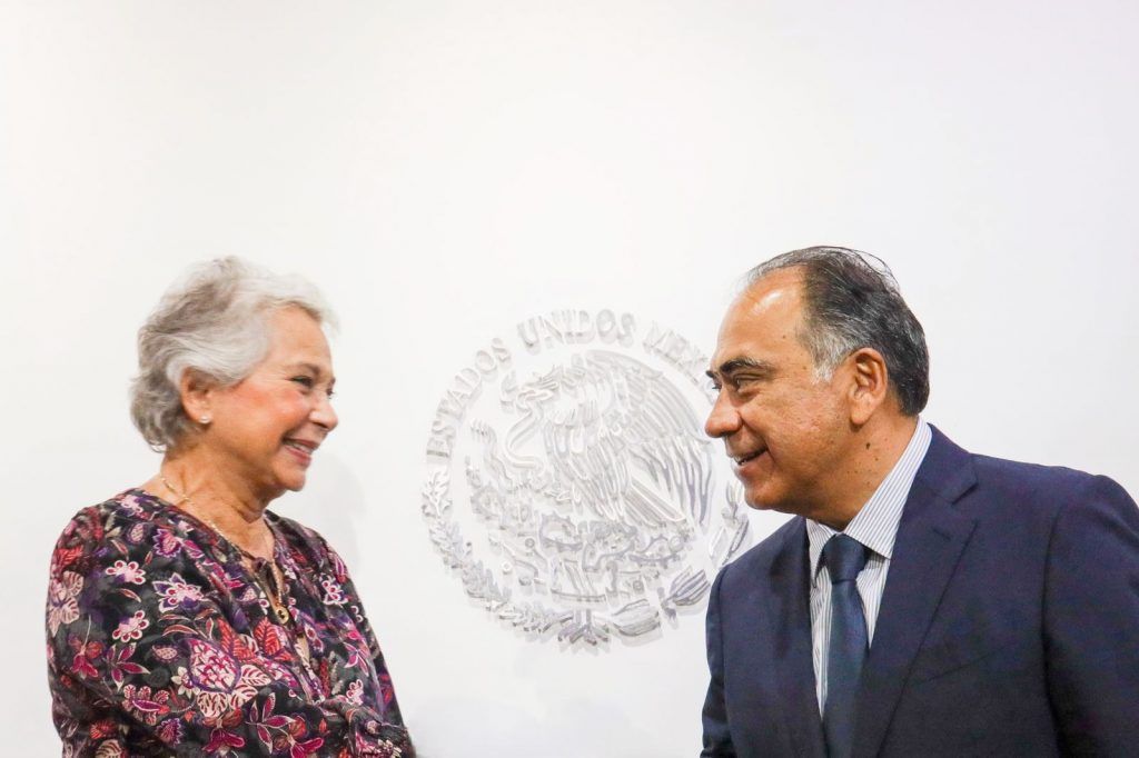 Se reúne gobernador Héctor Astudillo con la secretaria de Gobernación, Olga Sánchez Cordero