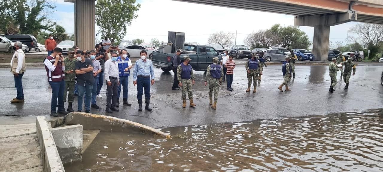 Continúa operativo de auxilio a la población; efectúan 
Plan DN-III-E y Plan Marina: Alcalde Mario López