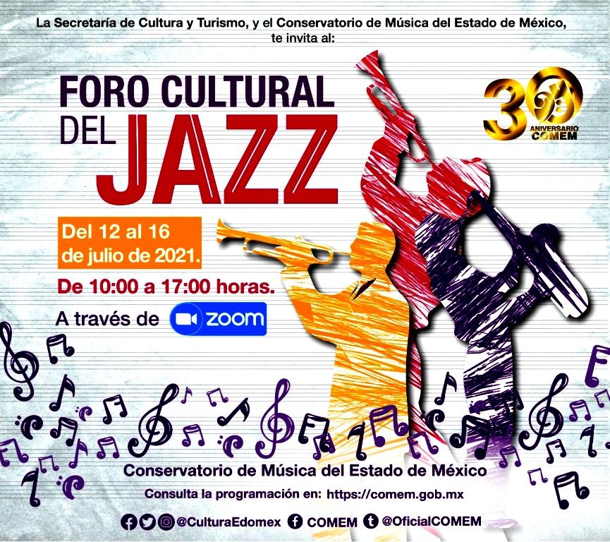 El Conservatorio de Música del Estado de México prepara foro cultural de jazz