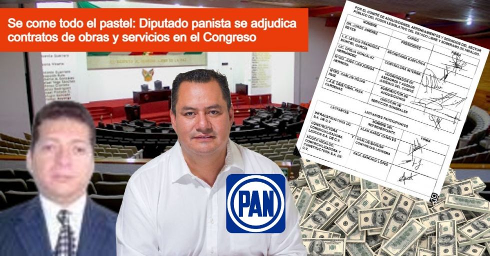 Orquesta diputado panista fraude millonario desde el Congreso de Hidalgo