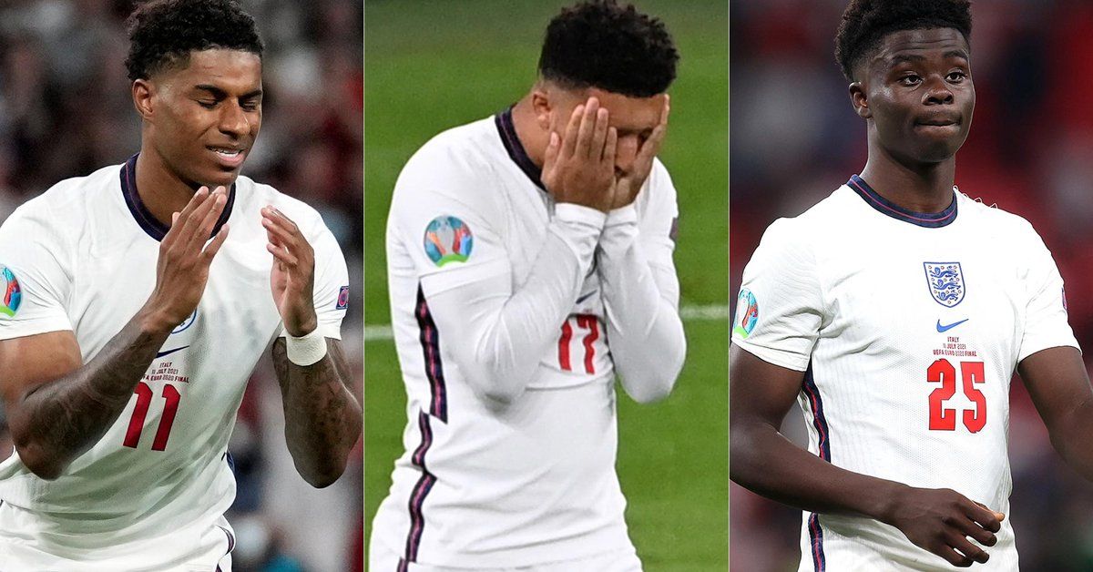 Ataques racistas contra jugadores ingleses que fallaron penaltis ante Italia