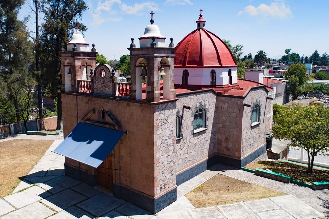 Cuenta  Tultitlán con templos coloniales de estilo barroco 
 