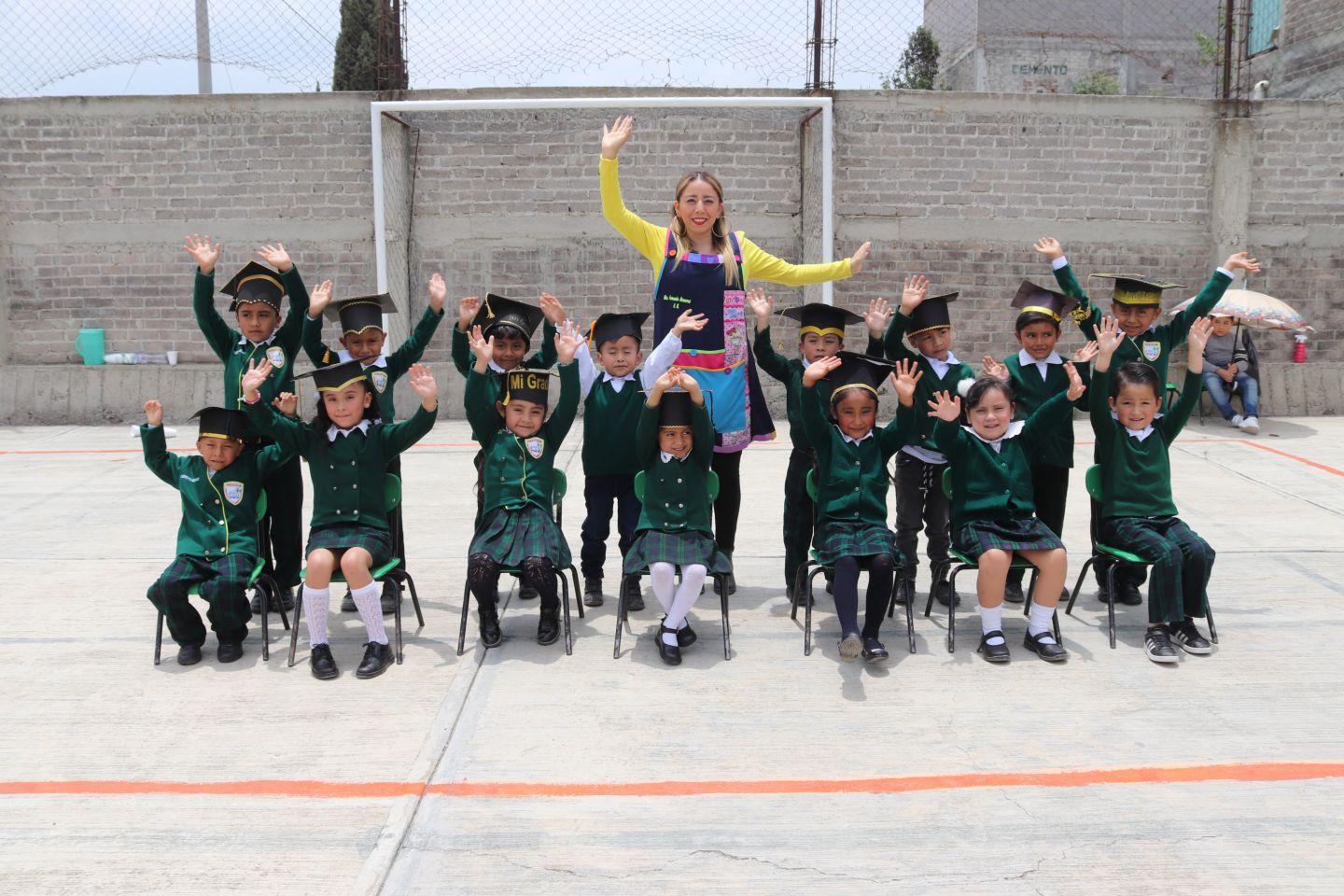 #Niños de Chimalhuacán celebraron graduación de manera virtual