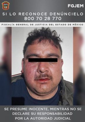 
En Toluca detiene la FGJEM a Santiago N acusado de presunto secuestro y homicidio de cuatro personas
