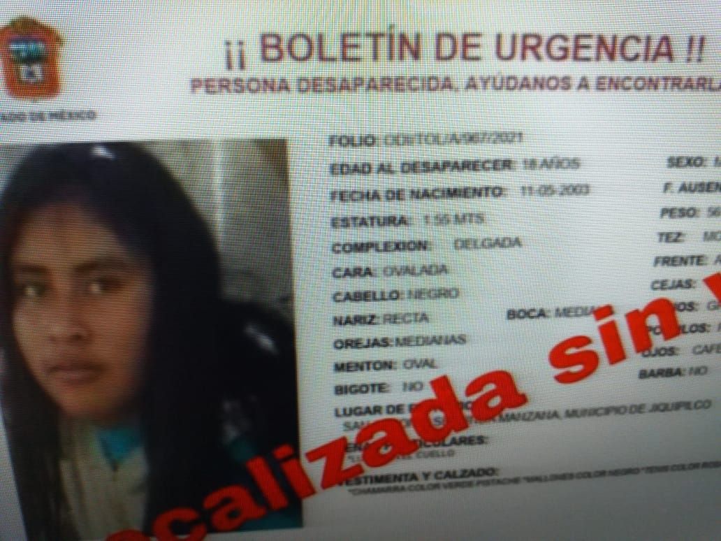 #Terror en Jiquipilco, fue hallado el cuerpo de la estudiante Itzel salió a pagar su colegiatura 