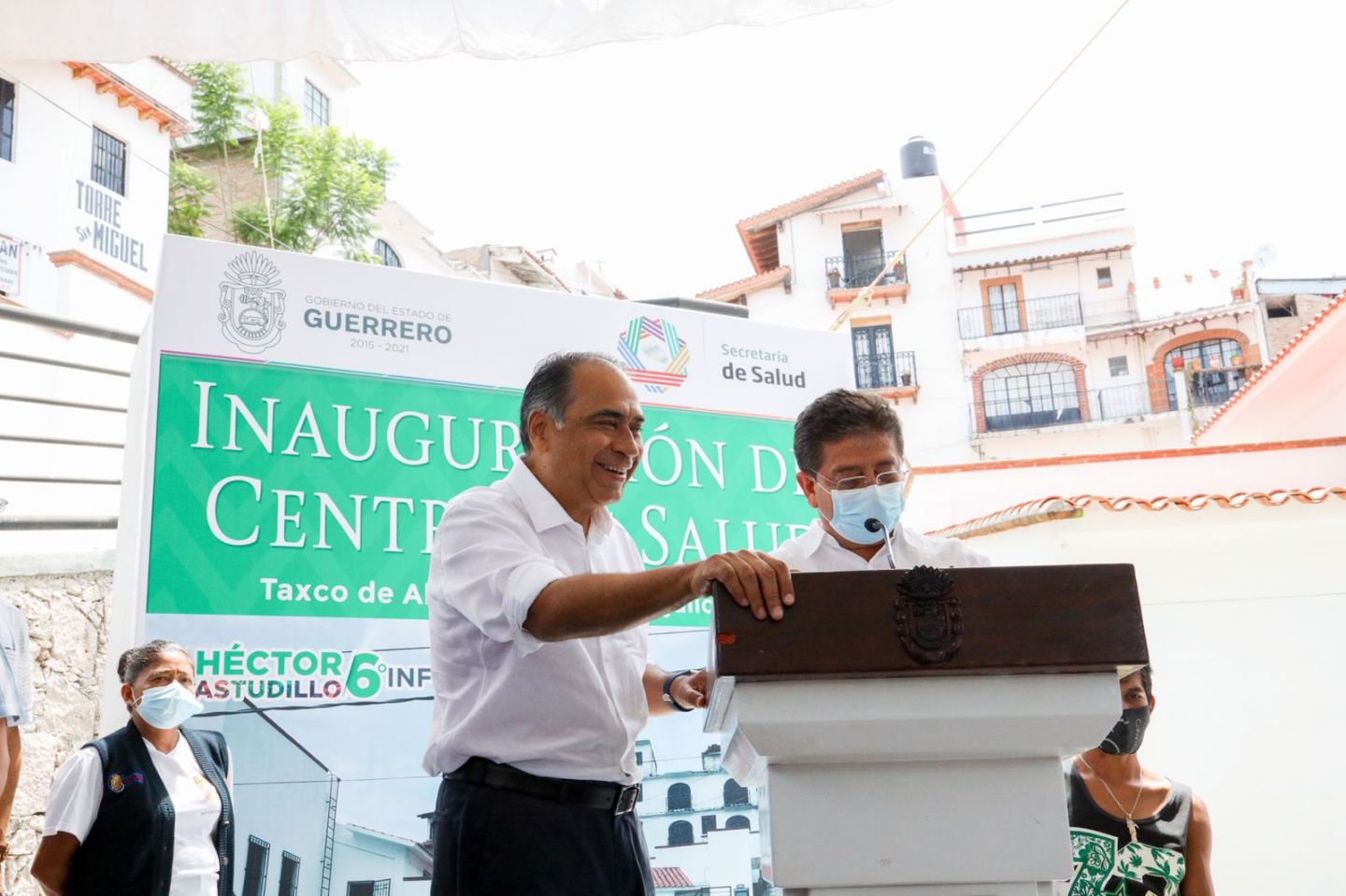 Remodela Astudillo centro de salud de Taxco; beneficia a 35 mil personas