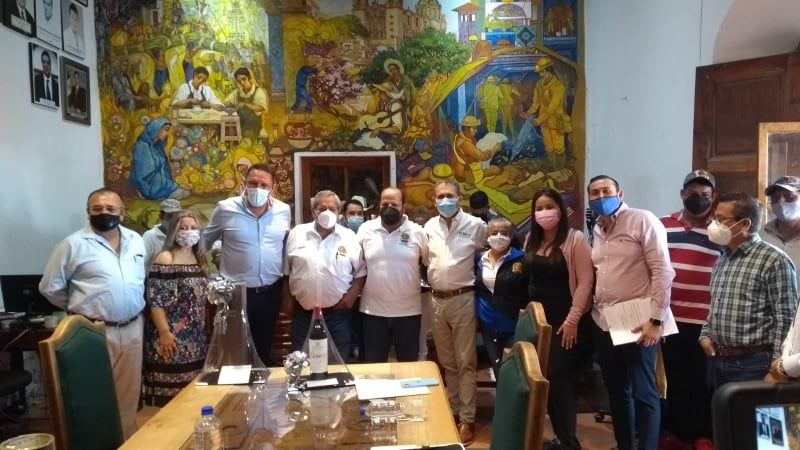 
Celebra el Gobierno de Taxco el Contrato de Trabajo Colectivo con la Sección XXXVI del SUSPEG