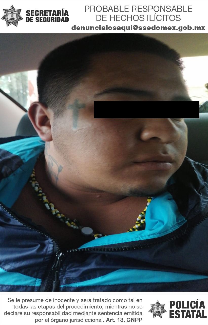 Detiene la SS de Toluca a sujeto acusado de presunto robo con violencia