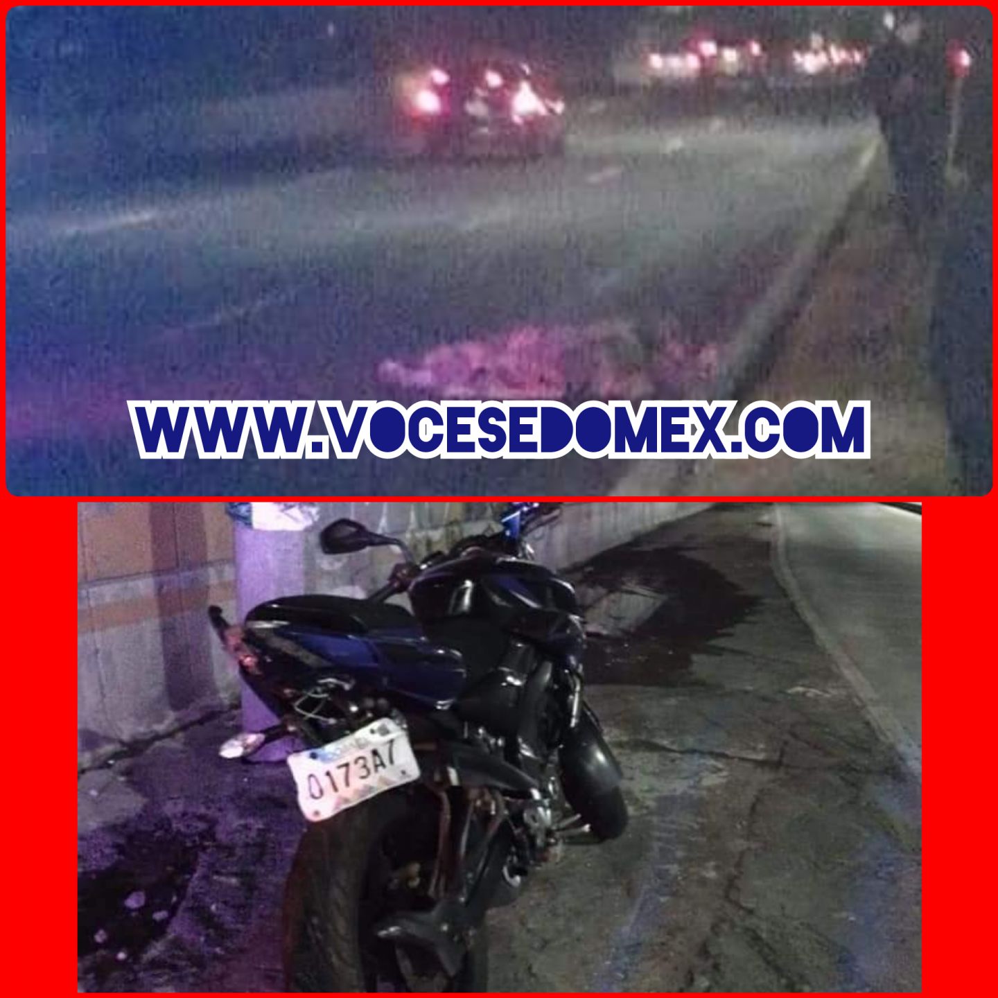 Atropellan a motociclista  y lo dejan sin vida en metro Ecatepec 