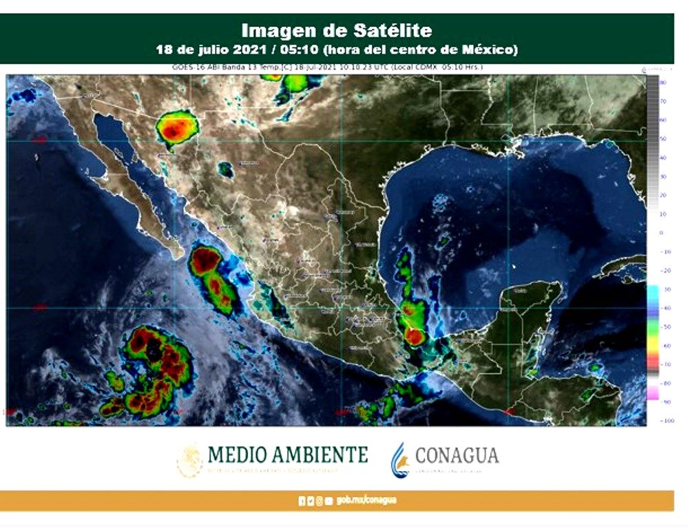 Pronostican lluvias puntuales muy fuertes en Sonora