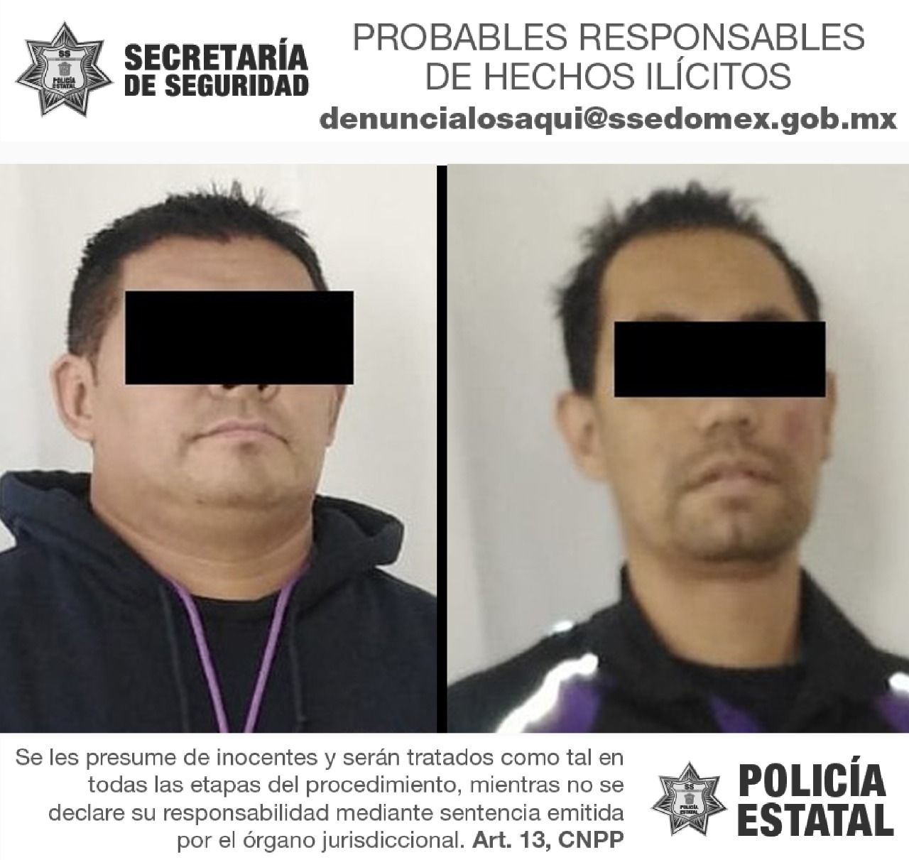 #Detienen a dos que iban en camioneta robada con lujo de violencia en Coyotepec, Estado de México 