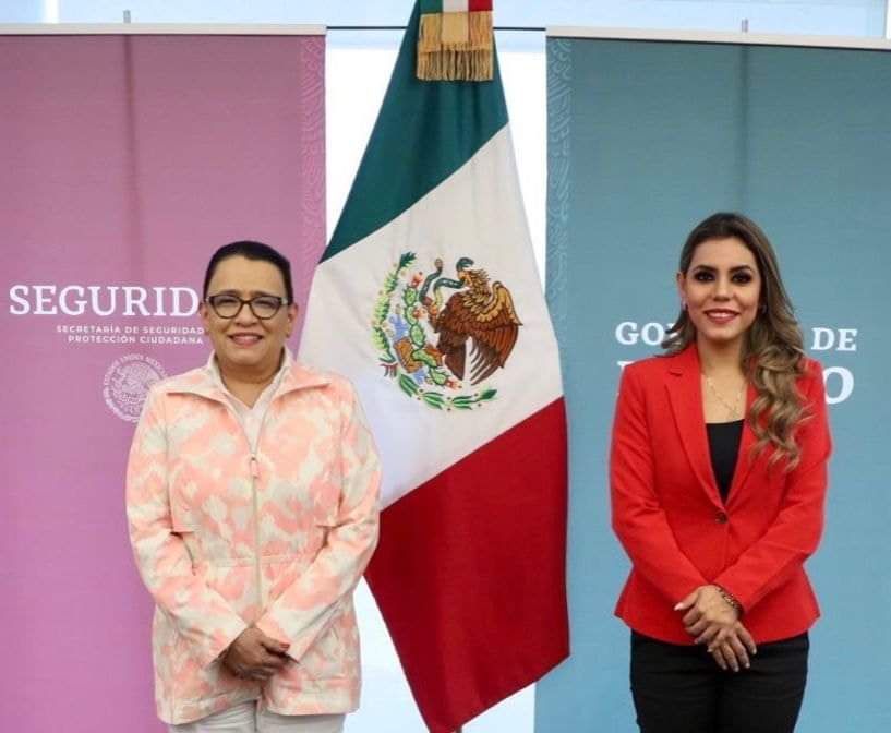 Evelyn Salgado y Rosa Icela acuerdan coordinación en materia de seguridad para Guerrero
