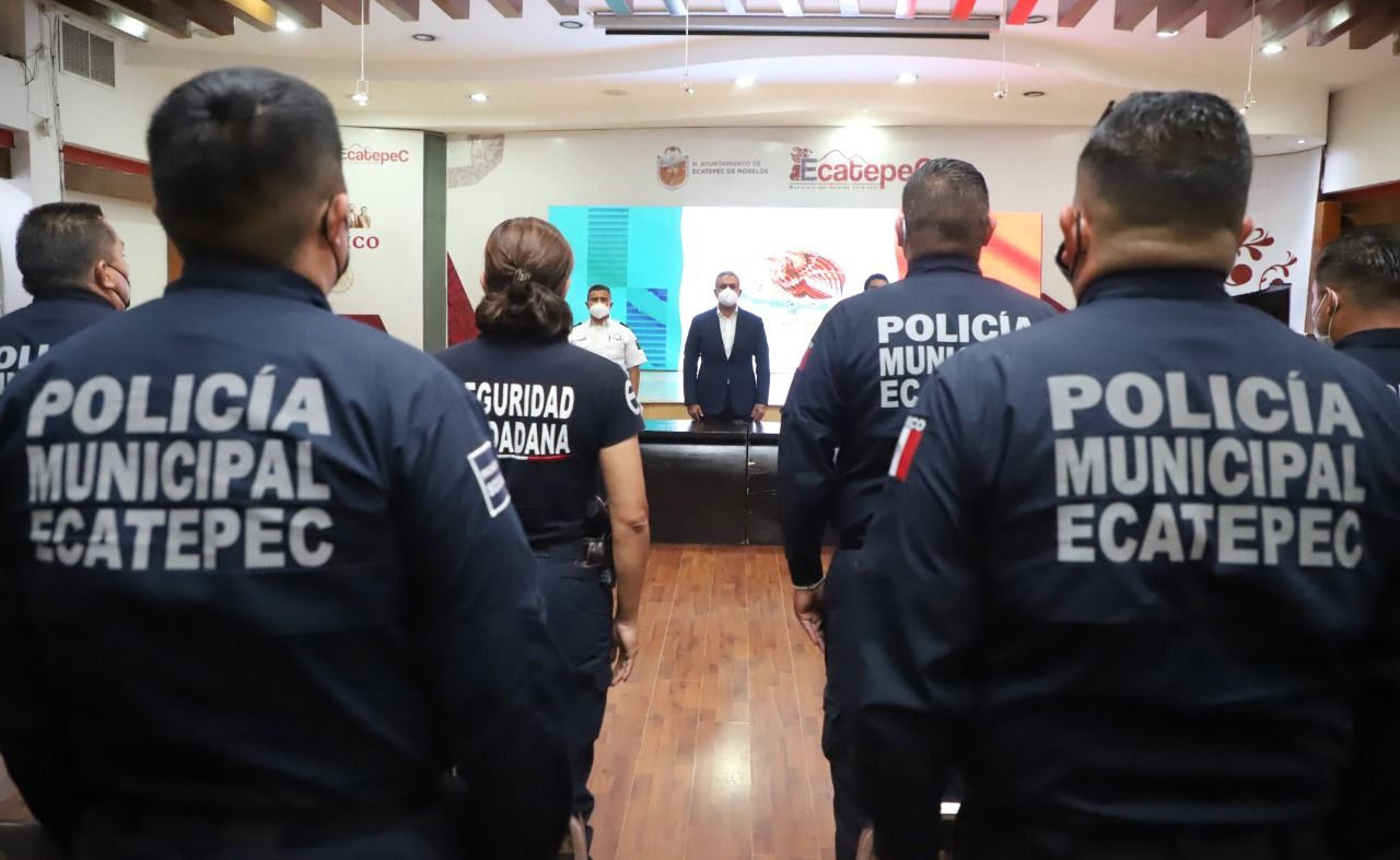 Policías de Ecatepec regresan a las aulas; todos los elementos contarán con estudios de nivel bachillerato o superior