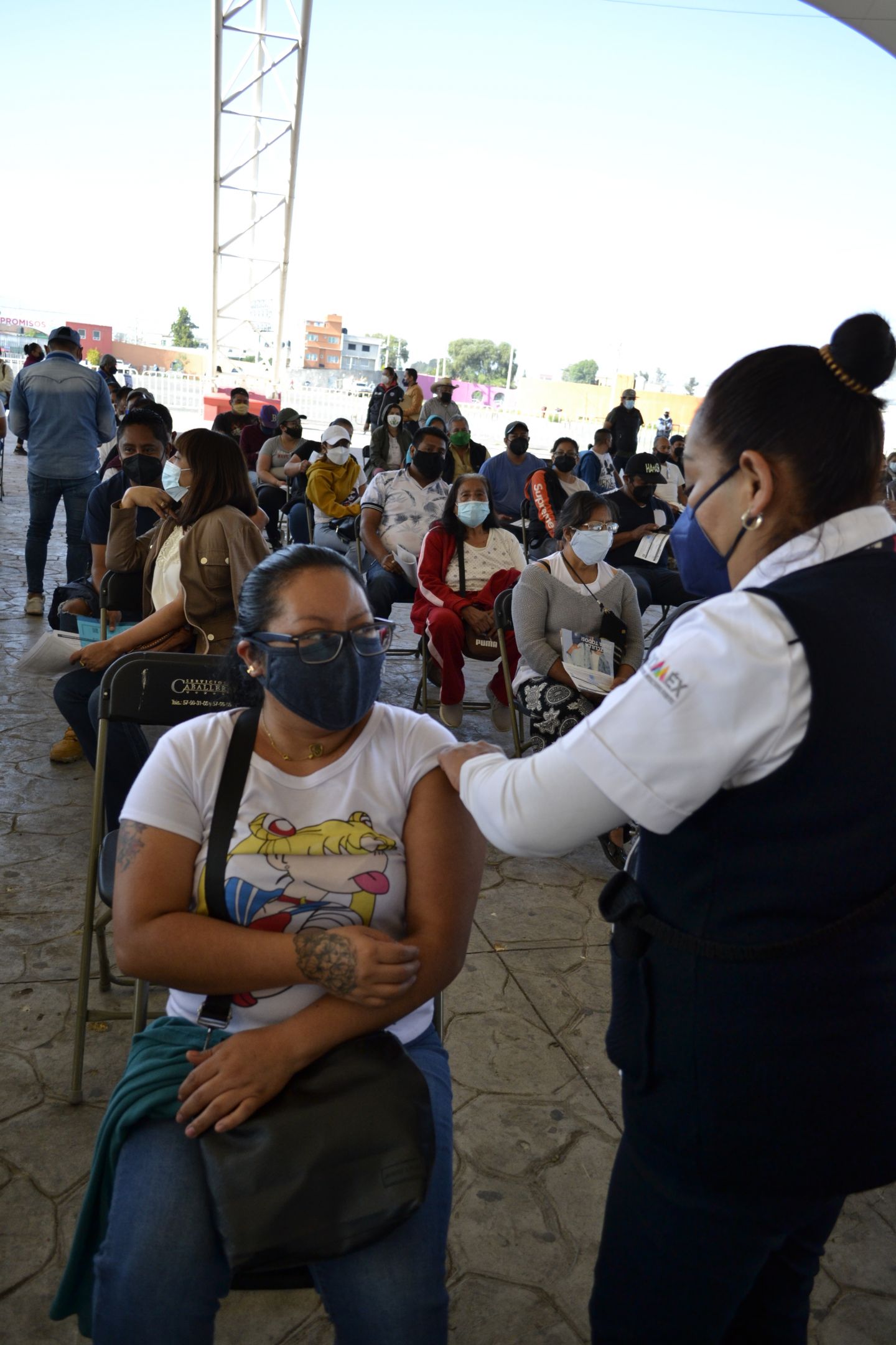 #Inicio vacunación contra COVID-19 a los  adultos de 30 a 39 años en Chimalhuacán