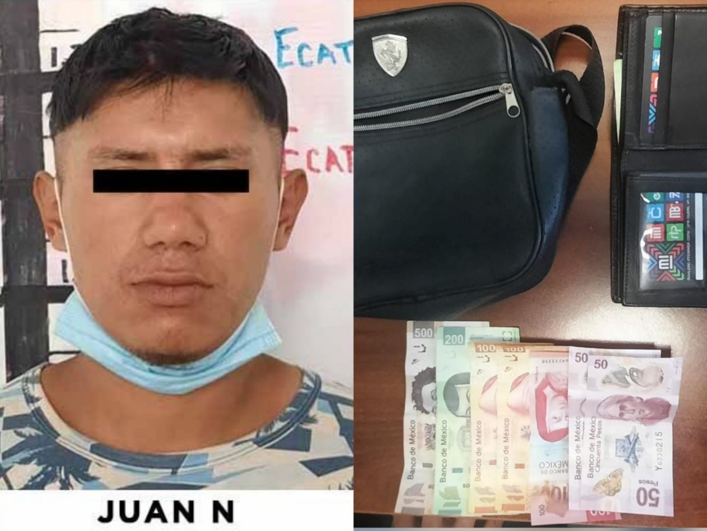 Detiene FGJEM en Ecatepec a sujeto investigado por robos de vehículo,asaltos a tiendas Oxxo y venta de droga