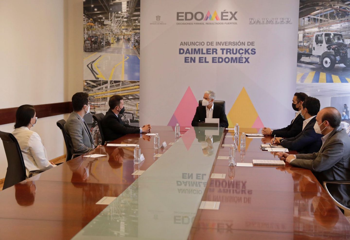 Empresa DAIMLER invertirá 30 mdd en Edoméx 