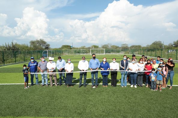 Continúa Gobierno de Tamaulipas fortaleciendo infraestructura urbana y deportiva en municipios.