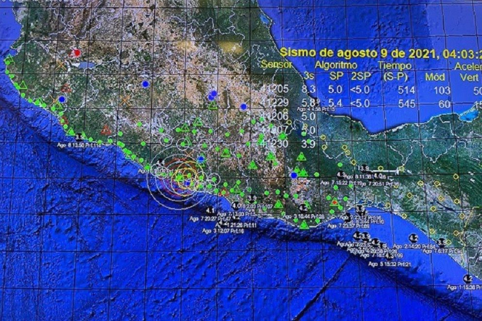 Sismo de magnitud 4.7 sacude Guerrero durante la madrugada
