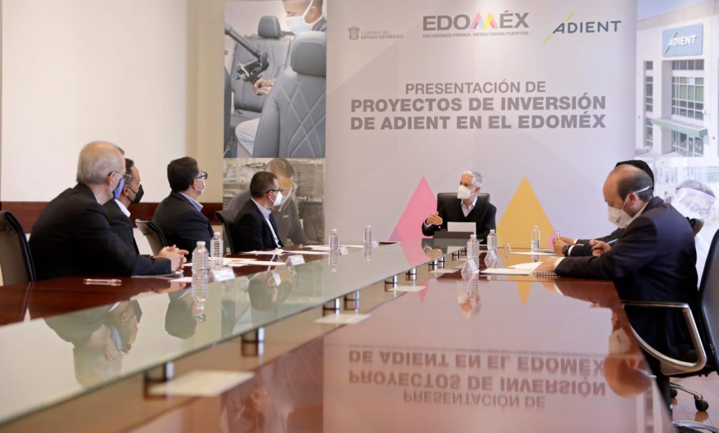  Informa Alfredo del Mazo llegada de inversión de empresa ADIENT a territorio mexiquense 