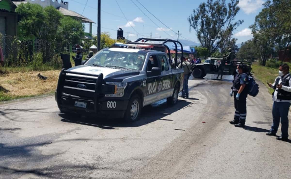 #Mueren dos escoltas de la alcaldesa de Pilcaya, Guerrero en Ixtapan de la Sal, Estado de México