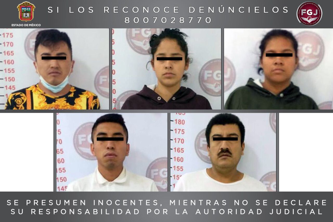 Mandan a proceso legal a banda de ’angelitos’ dedicados presuntamente al robo de  autos plataforma DIDI en Valle de Chalco