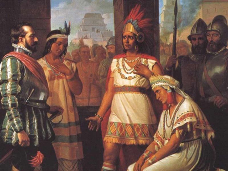 ¿Quiénes son los descendientes del emperador azteca Moctezuma?
