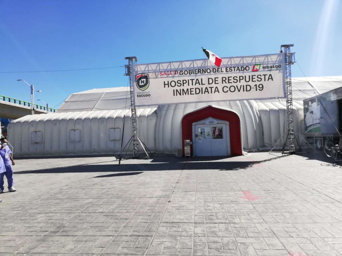 Se saturan hospitales de Hidalgo a causa del COVID 